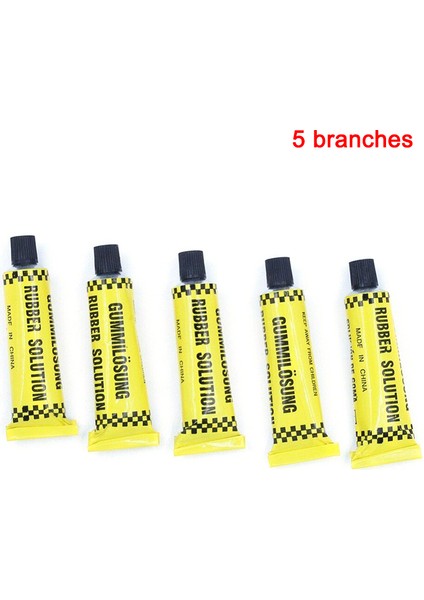 5 Dal Stili 10MLG Araç, Motosiklet ve Bisiklet Lastik Tamir Yapıştırıcısı Iç Lastik Delinmesi Onarım Çözümü Kauçuk Soğuk Yama Çözeltisi Mj (Yurt Dışından)