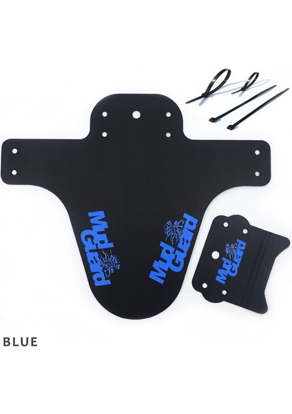 Mavi Stil Yeni Bisiklet Çamurlukları Plastik Renkli Ön Arka Bisiklet Çamurluğu Dağ Bisikleti Kanatları Çamurluk Bisiklet Aksesuarları Için (Yurt Dışından)