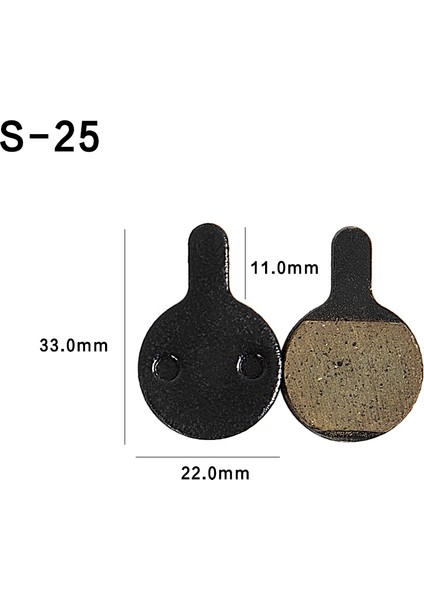 S25 Stili Hımo Z14 Z16 Z20 Bb Bb8 Bb7 Mtb Magura Bisiklet Bisiklet Bisiklet Disk Seramik Fren Pedleri Yarı Metalik Fren Pedleri (Yurt Dışından)