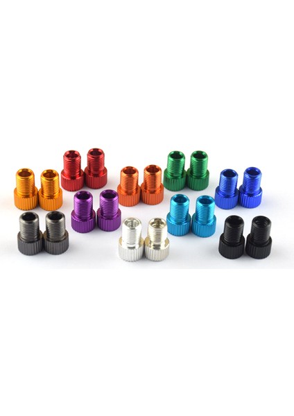 Mavi Stil Alüminyum Bisiklet Bisiklet Vana Presta'dan Schrader'e Dönüştürücü Araba Vana Adaptörü (Yurt Dışından) fiyatları