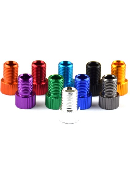 Mavi Stil Alüminyum Bisiklet Bisiklet Vana Presta'dan Schrader'e Dönüştürücü Araba Vana Adaptörü (Yurt Dışından) indirimleri