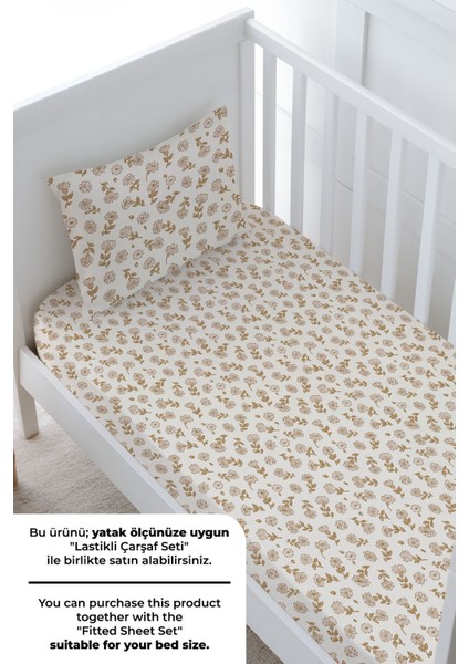 Bebek Boy Nevresim Takımı (100X150) - Iconic Serisi - Tiny Flowers fırsatları