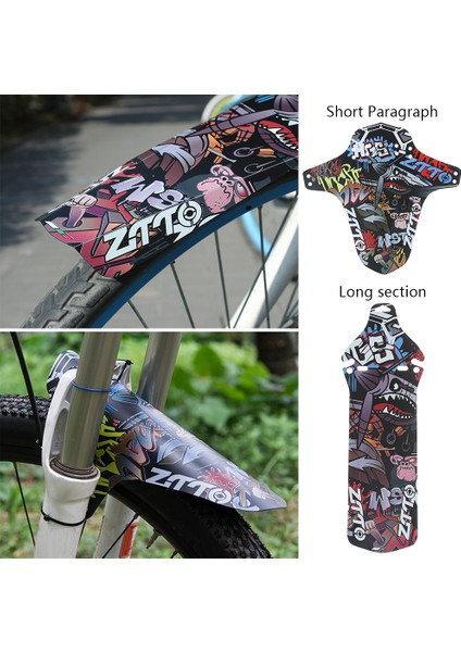 Yansıtıcı Kırmızı Stil 1 Adet Pc Mtb Bisiklet Renkli Desen Ön Arka Çamurluk Dağ Bisikleti Kısa Uzun Çamurluk Yol Bisikleti Çamur Temizleme Bisiklet Parçaları (Yurt Dışından) fiyatları