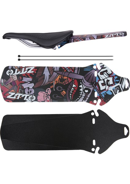 Yansıtıcı Kırmızı Stil 1 Adet Pc Mtb Bisiklet Renkli Desen Ön Arka Çamurluk Dağ Bisikleti Kısa Uzun Çamurluk Yol Bisikleti Çamur Temizleme Bisiklet Parçaları (Yurt Dışından) fırsatları