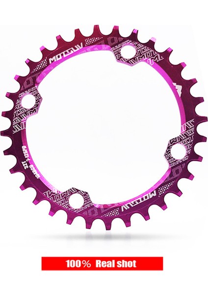 Menekşe Tarzı 36T Yuvarlak Dar Geniş Zincir Yüzüğü Mtb Dağ Bisikleti Bisiklet 104BCD Krank Takımı Dişli Plaka Parçaları Bisiklet Aksesuarları (Yurt Dışından)