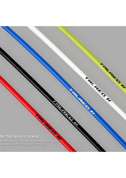 Mavi 4mm Stilini Değiştir Bisiklet Vites ve Fren Kabloları Için 3.0m Tel - Yol Bisikleti Vites ve Fren Kablosu Hattı Boru (Yurt Dışından) modelleri