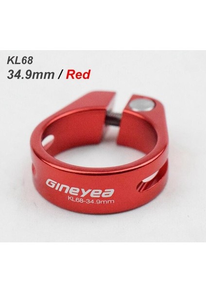 34.9mm Kırmızı Stil Mtb Yol Bisikleti Sabitleme Kelepçesi Aluminum Alaşımlı Aksesuar Parçası (Yurt Dışından)