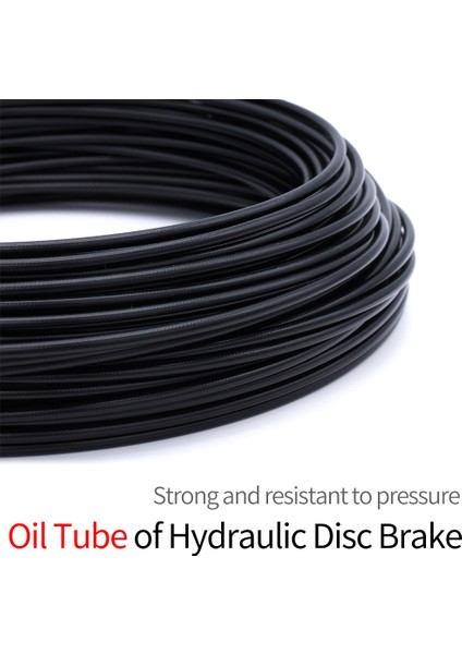 2.5 Metre Kırmızı Stil 3 Metre Dağ Bisikleti Hidrolik Disk Fren Yağı Borusu Bisiklet Fren Hortumu 2.0x5.0mm (Yurt Dışından) fiyatları