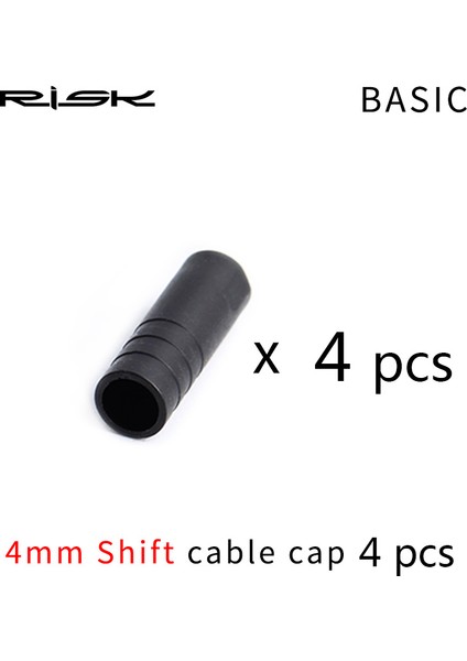 Temel - Shift - 4 Adet Stili Risk Bisiklet Fren Kablo Uç Kapağı Conta Halkalı Parçalar Toz Geçirmez Dış Kablo Boru Uç Kapağı Mtb Yol Bisikleti Vites Fren Için (Yurt Dışından)