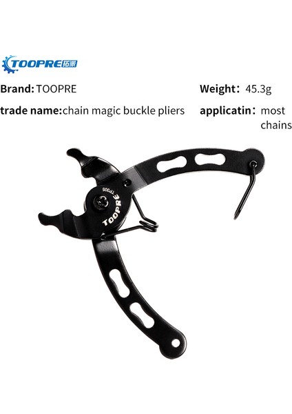 Zincir Sihirli Pense Tarzı Ana Sihirli Toka Kapatıcı Hızlı Çıkarma Bağlantı Kurulum Aracı Kelepçe Kanca Mtb Yol Bisikleti Bisiklet Tamir Parçaları (Yurt Dışından)