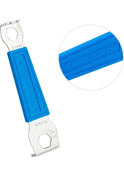 Bir Stil 1 Adet Çelik Dağ Bisikleti Krank Takımı Zincir Aracı Krank Takımı Zincir Vidası Anahtarı Onarım Bisiklet Aracı Bisiklet Aksesuarları Için Cilalı - (Yurt Dışından)