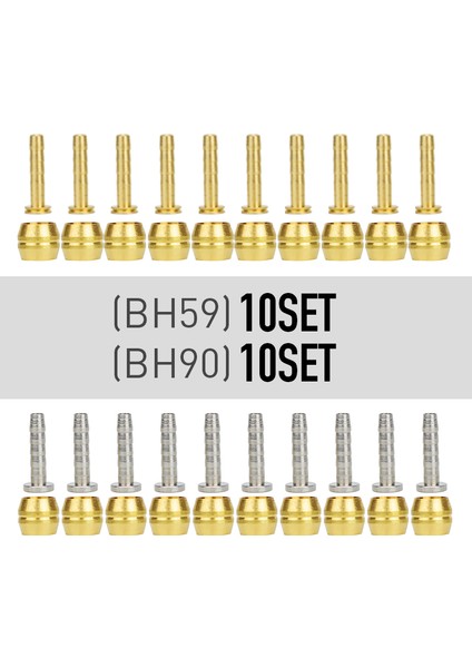 BH59 10SETBH90 10SET Stili 5 Set BH59 BH90 Sram Magura Zeytin Iğne Kılıfı Bağlayıcı Deore Slx Xt Bisiklet Fren Aksesuarları Için Başlıca Uygulanan (Yurt Dışından)