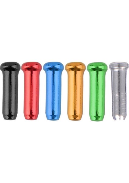 Kırmızı-20 Adet Tarzı Renkli Alüminyum Alaşım Bisiklet Fren Vites Iç Kablo Ucu Uç Kapakları - (Yurt Dışından) fırsatları