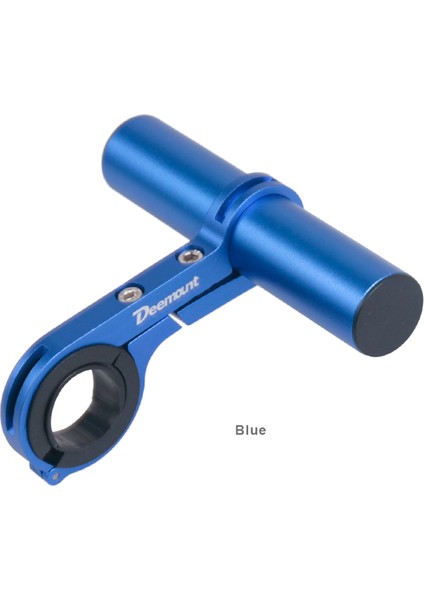 Mavi Stil Deemount 10CM Bisiklet Direksiyon Uzatma Braketi Far ve Bilgisayar Tutucu Alaşım Karbon Fiber Destek Uzatıcı (Yurt Dışından)