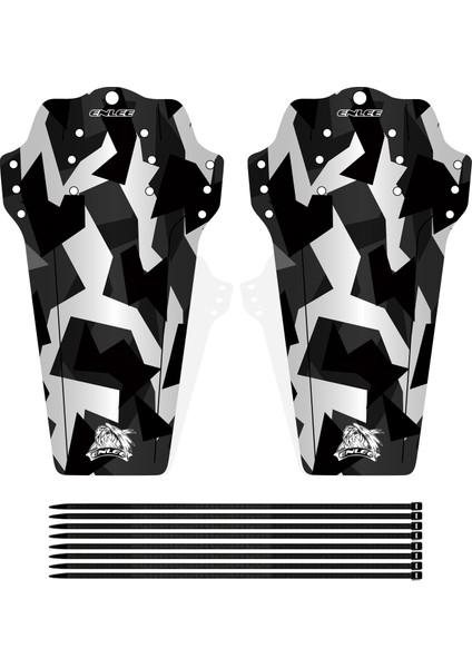 Siyah Stil Bisiklet Çamurluk Karbon Fiber Renkli Ön Arka Lastik Tekerlek Evrensel Çamurluk Dağ Bisikleti Çamurluk Bisiklet Yol Bisikleti (Yurt Dışından)