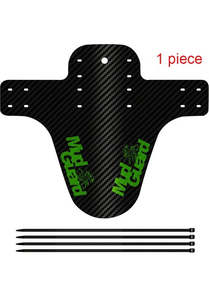 Karbon Yeşili Stili 8 Renkli Bisiklet Çamurluk Bisiklet Çamurluk Karbon Fiber Mat Ön Arka Mtb Dağ Bisikleti Kanat Çamurluk Bisiklet Aksesuarları (Yurt Dışından)