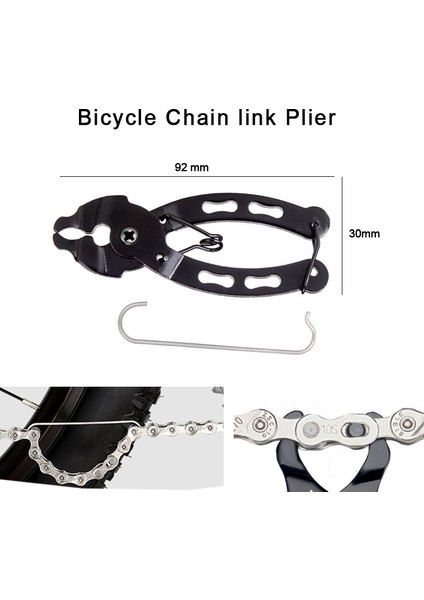 6 Çeşit Onarım Aracı2 Stili 7 Parça Bisiklet Tamir Aracı Kiti Mtb Yol Bisikletleri Zincir Kesici Braket Dişli Çıkartıcı Krank Çekici Anahtar Bakım Seti Araçları (Yurt Dışından)
