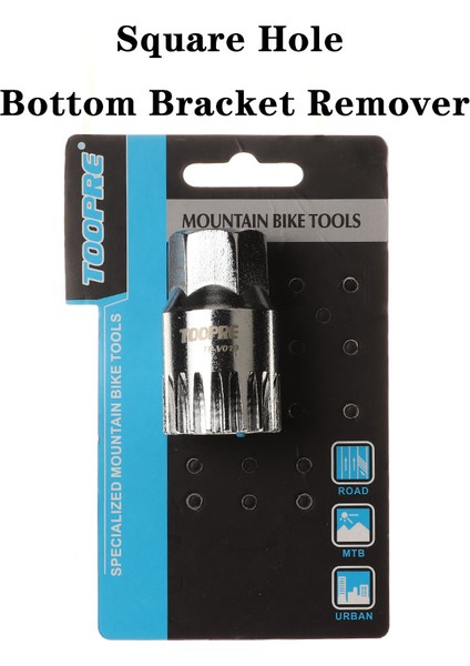 Kare Bb Remover Stili Bisiklet Tamir Aracı Seti Zincir Kesici Fren Dişlisi Çıkartıcı Bb Alt Menteşe Soket Manivela Çekici Anahtar Mtb Yol Bmx Bisiklet Araçları (Yurt Dışından)
