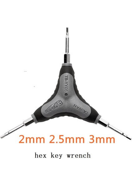YY30 T10 T25 T30 Stili Super B Tayvan Bisiklet Tamir Araçları Altıgen Anahtar Torx Anahtar Soket Anahtarı Yy Tb (Yurt Dışından)