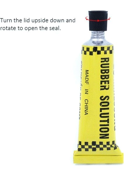 10 Şube Stili 10MLG Araç Motosiklet Bisiklet Lastik Tamir Yapıştırıcı Iç Lastik Delik Tamir Çimentosu Kauçuk Soğuk Yama Çözümü (Yurt Dışından) fırsatları