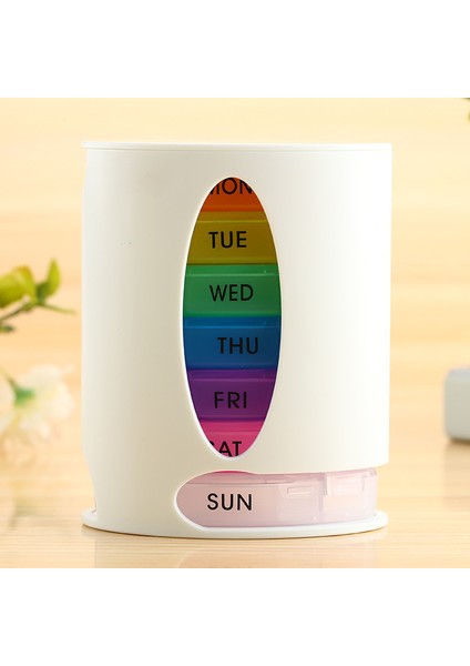 Hap Kutularına Bölünmüş Haftanın Oval Çekmecesi - Çıkarılabilir 28 Bölmeli Saklama Hap Kutuları (Yurt Dışından) indirimleri