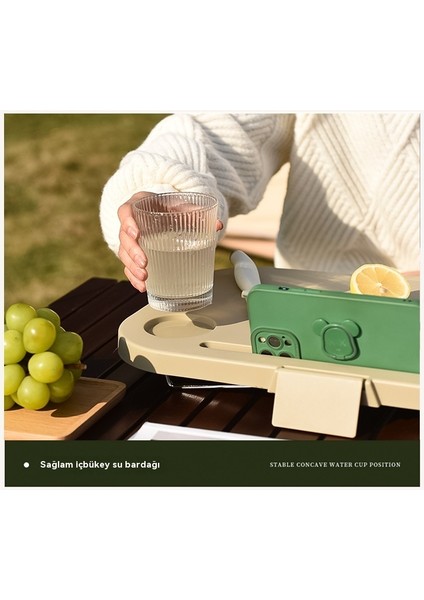 Açık Piknik Sepeti - Kapaklı Kamp Için Çok Fonksiyonlu El Sepeti Masa - Kutu Plastik Saklama Sepeti Katlama (Yurt Dışından) modelleri