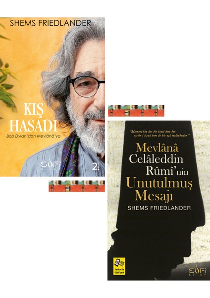Kış Hasadı / Mevlana Celaleddin Ruminin Unutulmuş Mesajı (2 Kitap) - Shems Friedlander