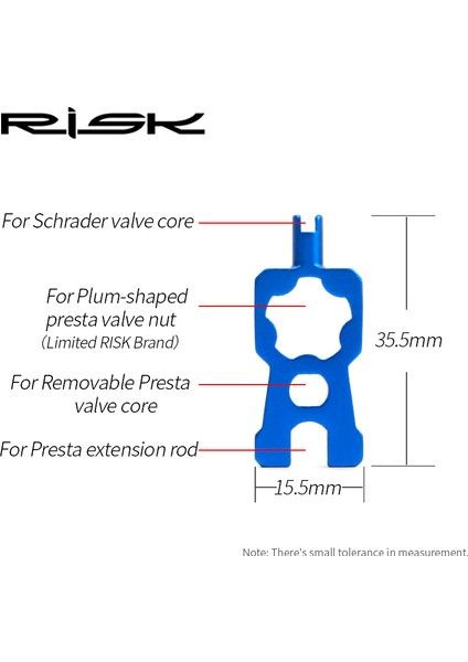 RL214 Valf Aracı Stili Risk RL214 RL301 Bisiklet Şrader Presta Vana Çekirdek Montaj Çıkarma Presta Uzatma Çubuğu Presta Vana Somun Çıkarma (Yurt Dışından) fırsatları