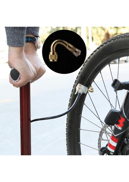 Altın 135 Tarzı Kamyon Motosiklet Bisiklet Aksesuarı Adaptörü Araba Valf Uzatma Gövdesi Pirinç Yüksek Kalite 1 Adet Derece Hava Lastik Valfi (Yurt Dışından) indirimleri