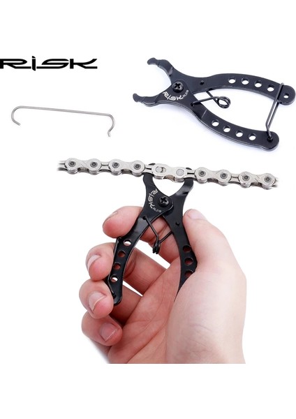 1 Adet Hızlı Bağlantı Aracı Stili Risk RL216 Dağ Bisikleti Bisiklet Mini Kayıp Zincir Hızlı Bağlantı Pense Aracı Master Link Çıkarıcı Konnektör Açıcı Kaldıraç (Yurt Dışından)