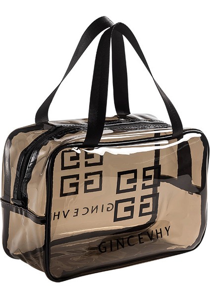 Büyük Ölçülü Taşınabilir Pvc Kozmetik Çantası - El Şeffaf Su Geçirmez Kozmetik Yıkama Çantası - Çok Işlevli Çanta (Yurt Dışından) fiyatları