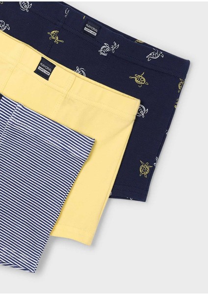 Erkek Çocuk Boxer Set 3lü modelleri