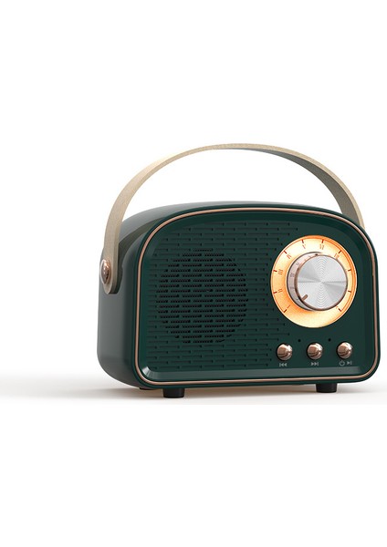 Yaratıcı Bluetooth Hoparlör Mini Taşınabilir Takılabilir Kart Radyo (Yurt Dışından)