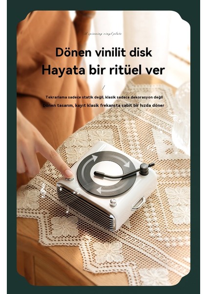 Kablosuz Mini Bluetooth Hoparlör Şıktır (Yurt Dışından)