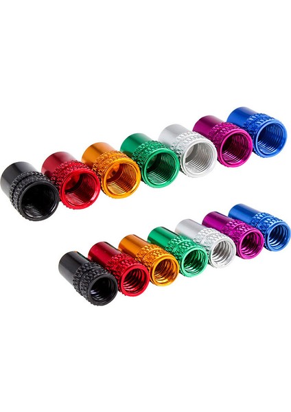 Type2.sliver Stili 2 Adet Alüminyum Bisiklet Lastik Valf Kapağı Schrader/presta Valf Kapağı Bisiklet Lastik Kapakları Vakum Lastik Ağız Somun Bisiklet Aksesuarları (Yurt Dışından) indirimleri