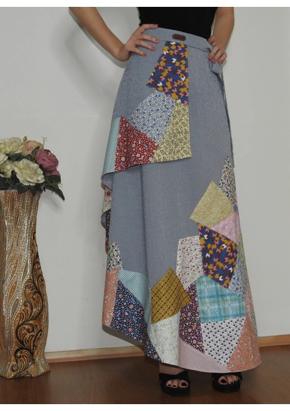 Kırkyama ( Patchwork ) Etek