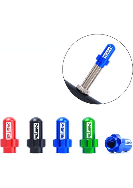 AV18-YEŞIL Stil 2 Adet Alüminyum Alaşım Bisiklet Valf Dağı Dağ Yol Bisikleti Tekerlek Lastik Valf Fv Av Lastik Gövde Hava Valf Kapağı Toz Kapak Mtb Aksesuarları (Yurt Dışından) fiyatları