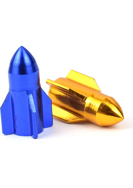 4 Adet Altın Tarzı Bisiklet Gaz Nozulu Kapağı C Alüminyum Araba Schrader Valf Kapağı Roket Modelleme Gaz Nozulu Valf Toz Kapağı Kapak (Yurt Dışından) indirimleri