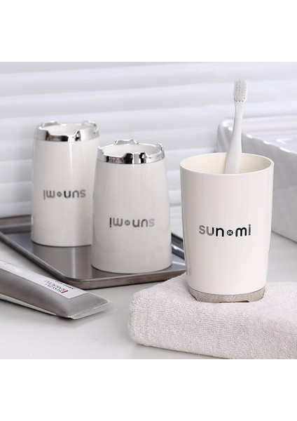 Ev Gargara Bardağı - Banyo Çiftinin Portatif Diş Fırçası Bardağı (Yurt Dışından) fiyatları