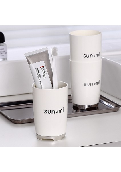 Ev Gargara Bardağı - Banyo Çiftinin Portatif Diş Fırçası Bardağı (Yurt Dışından) modelleri