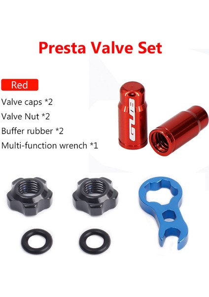 1 Takım Kırmızı Tarzı 2 Adet Alüminyum Bisiklet Lastik Valf Kapakları Somun Seti Mtb Yol Bisikleti Tüp Valf Kapakları Avfv Schrader Valf Kapağı Presta Valf Kapakları (Yurt Dışından)