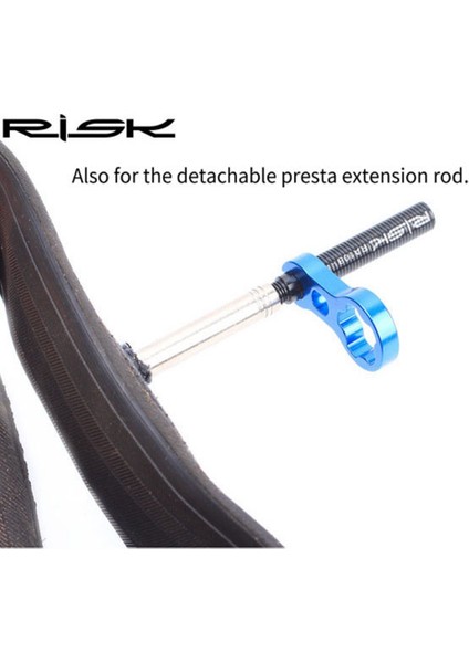 1 Adet Tarzı Bisiklet Presta Valf Somun ve Takma Anahtarı Seti Mtb Yol Bisikleti Tüpsüz Lastik Valf Kapağı Vakum Lastik Ağız Kilit Aksesuarları (Yurt Dışından)
