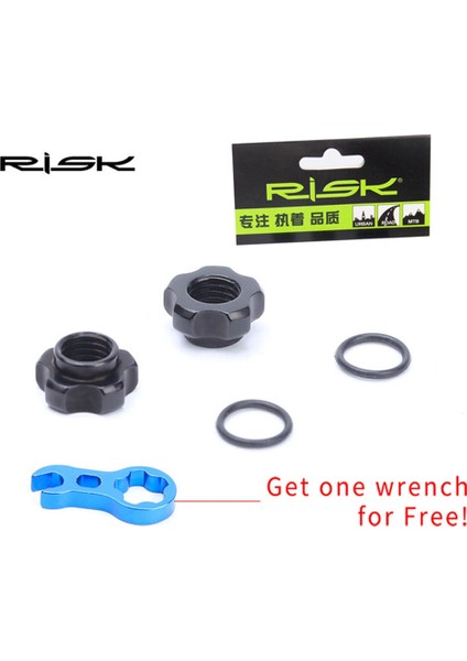 1 Adet Tarzı Bisiklet Presta Valf Somun ve Takma Anahtarı Seti Mtb Yol Bisikleti Tüpsüz Lastik Valf Kapağı Vakum Lastik Ağız Kilit Aksesuarları (Yurt Dışından)