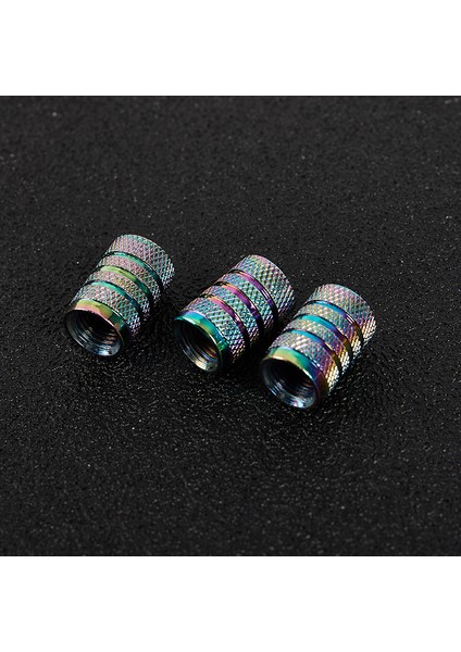 C Stili Gökkuşağı Renkli Bisiklet Valf Kapağı Mtb Tekerlek Jant Lastik Gövde Hava Valf Kapağı Bisiklet Alüminyum Basınç Valf Kapakları Toz Kapağı (Yurt Dışından) indirimleri