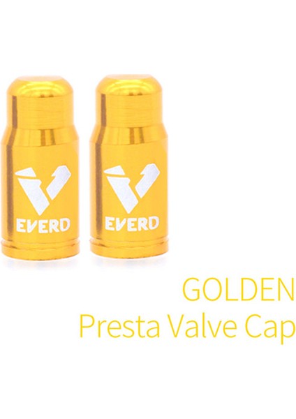 Presta Stili Için Sarı 2 Adet Hafif Dağ Yol Bisikleti Lastik Kapağı Şraderpresta Lastik Valf Koruyucu Alüminyum Bisiklet Lastik Valf Kapağı Mtb Aksesuarları (Yurt Dışından)
