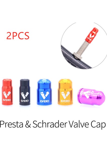 Presta Stili Için Sarı 2 Adet Hafif Dağ Yol Bisikleti Lastik Kapağı Şraderpresta Lastik Valf Koruyucu Alüminyum Bisiklet Lastik Valf Kapağı Mtb Aksesuarları (Yurt Dışından) modelleri