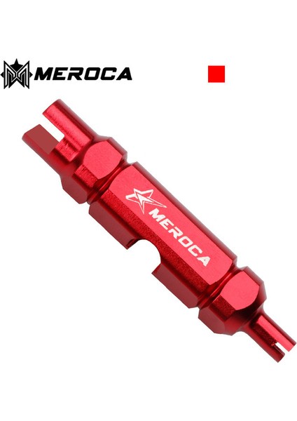 Kırmızı Stil Bisiklet Tüpüsüz Aracı Presta Schrader Valf Tüp Av Fv Valf Makara Uzatma Çıkarma Anahtarı (Yurt Dışından)