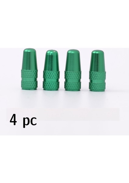 Yeşil Stil Yedi Renkler Presta Valf Kapağı Yol Mtb Bisiklet Alüminyum Alaşımlı Vana Kapağı Lastik Bisiklet Tüpü Tüpü Kapak Toz Kapağı (Yurt Dışından)