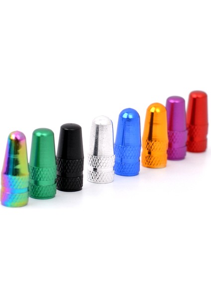 Yeşil Stil Yedi Renkler Presta Valf Kapağı Yol Mtb Bisiklet Alüminyum Alaşımlı Vana Kapağı Lastik Bisiklet Tüpü Tüpü Kapak Toz Kapağı (Yurt Dışından) indirimleri