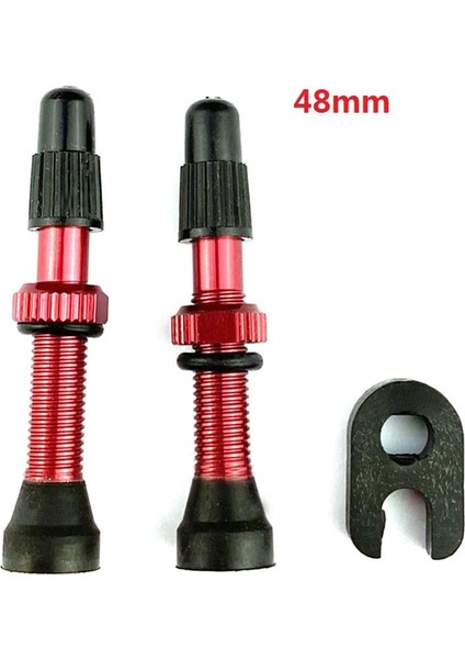 Beyaz Stil 1 Çift Presta Valf Tubeless Için Aluminum Alaşım Yol ve Dağ Bisikleti Lastiği Tamiri Elemanları Tubeless Lastik Için Valf (Yurt Dışından)